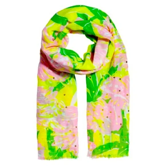 RARE LILLY PULITZER RESORT
SCARF WRAP
OVERSIZED - Picture 4 of 8